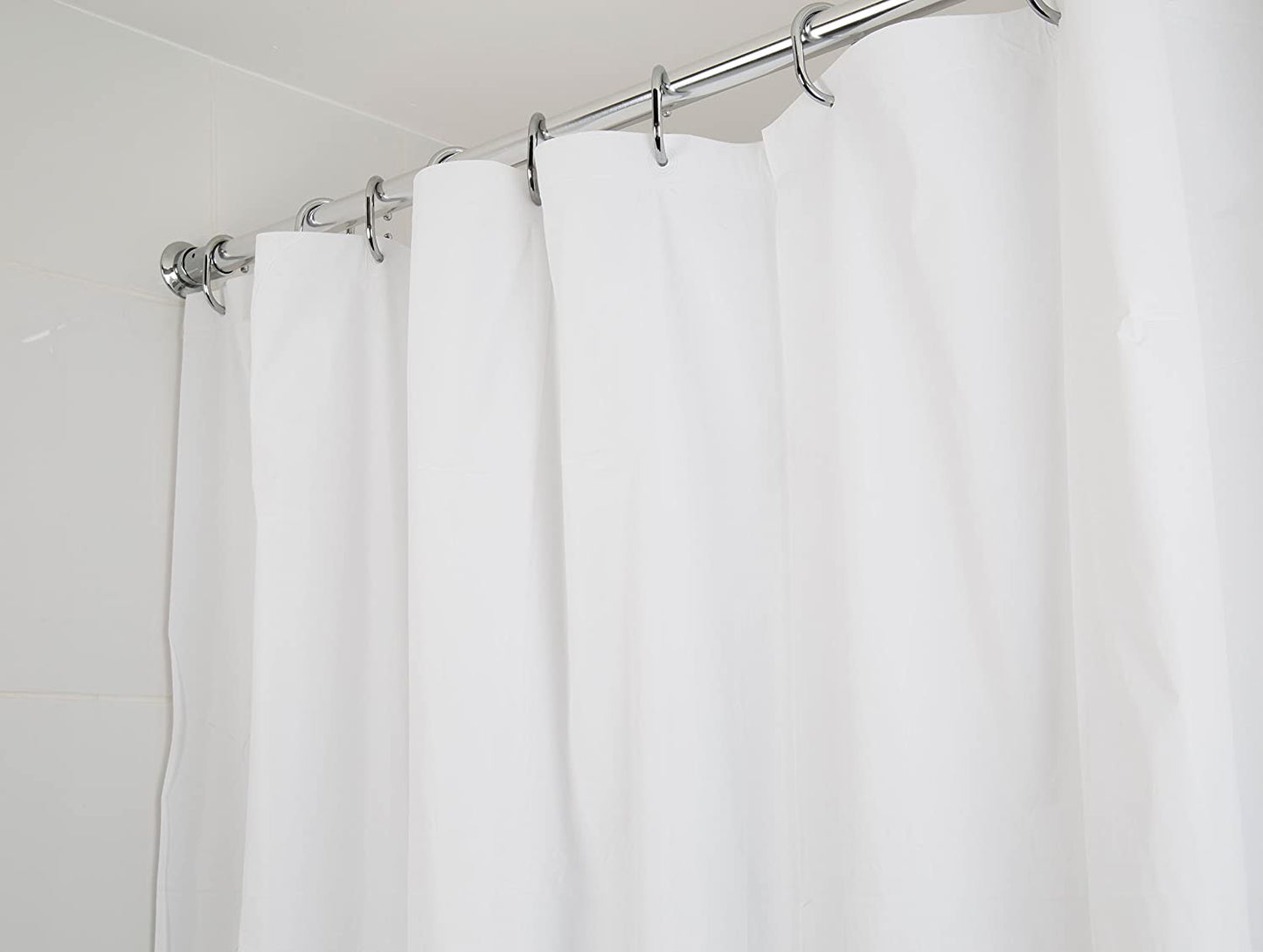 Croydex Fully Waterproof PVC Shower Curtain