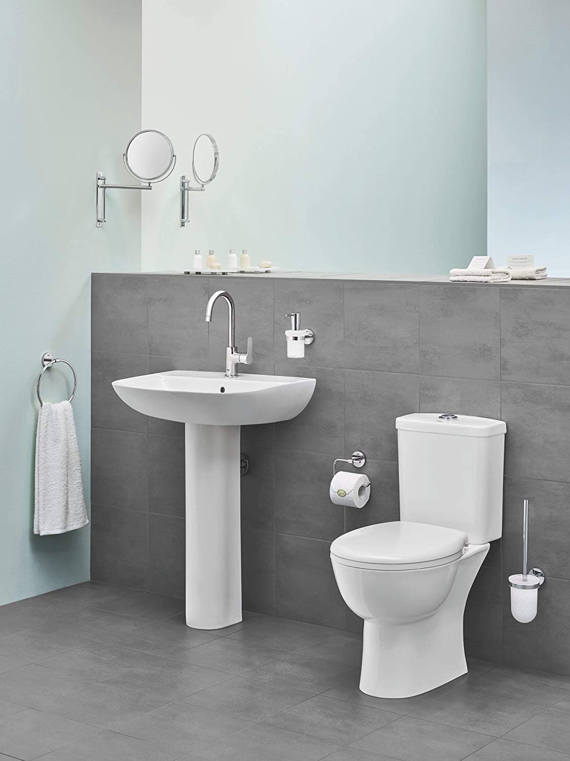 GROHE 23760000 | BauEdge Basin Mixer | L | Pop-Up Waste