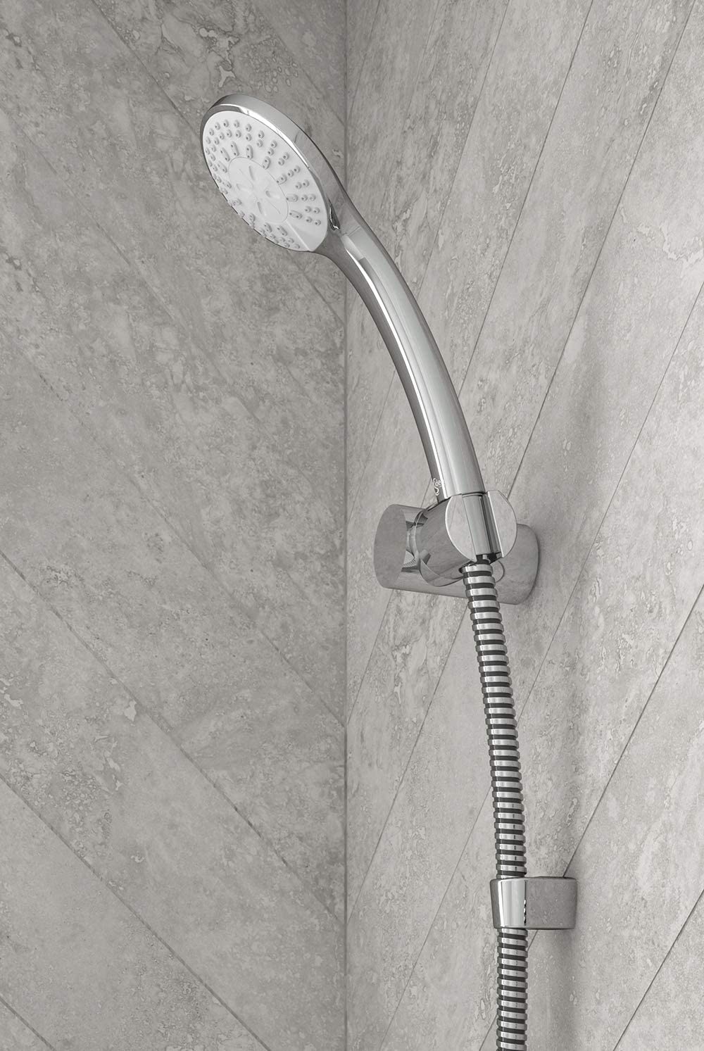 Ideal Standard B9450AA Idealrain S3 Shower Set, Chrome