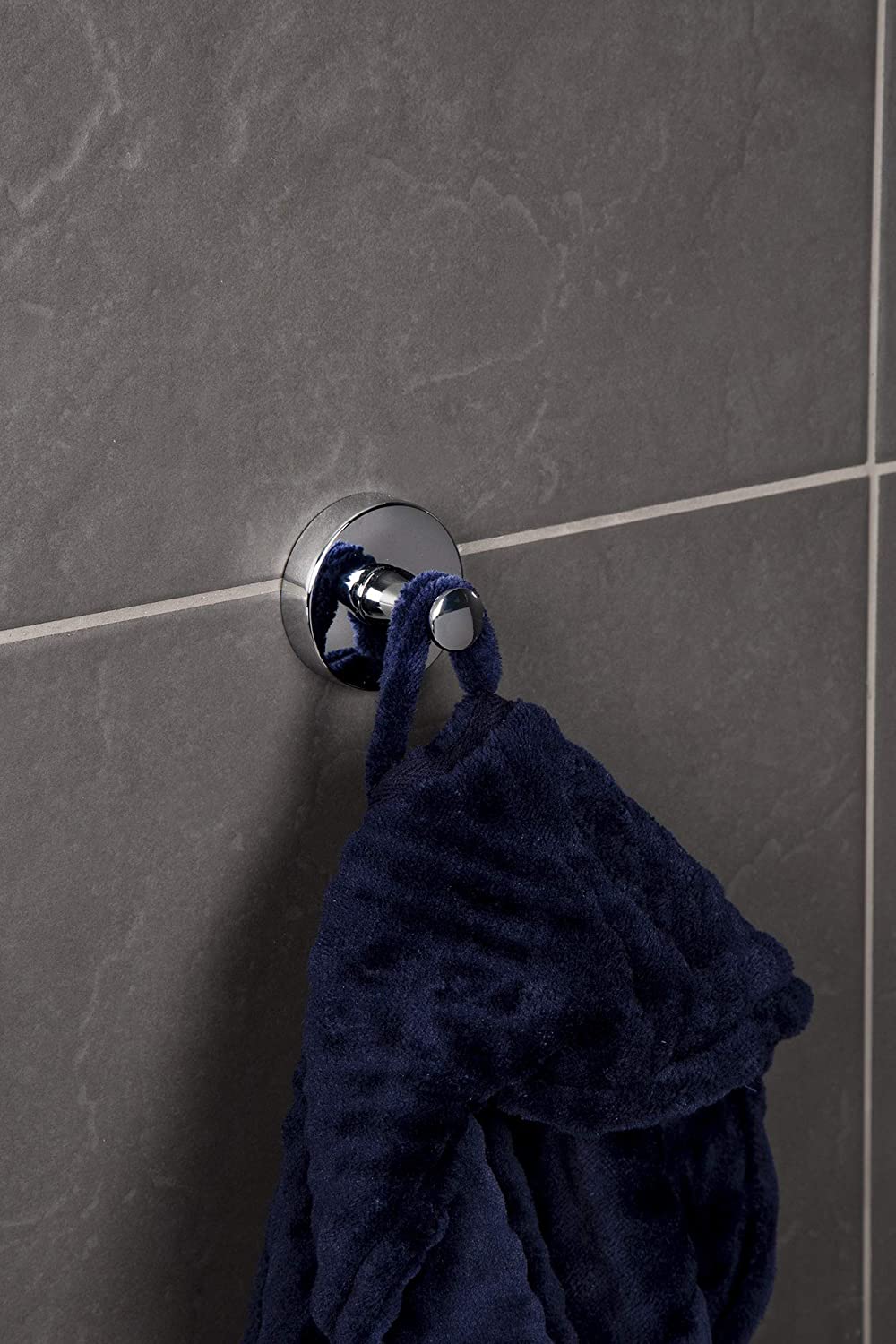 Croydex Flexi-Fix Pendle Robe Hook, Chrome