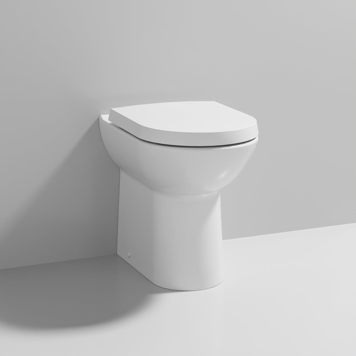 NUIE Comfort Height Back to Wall Pan