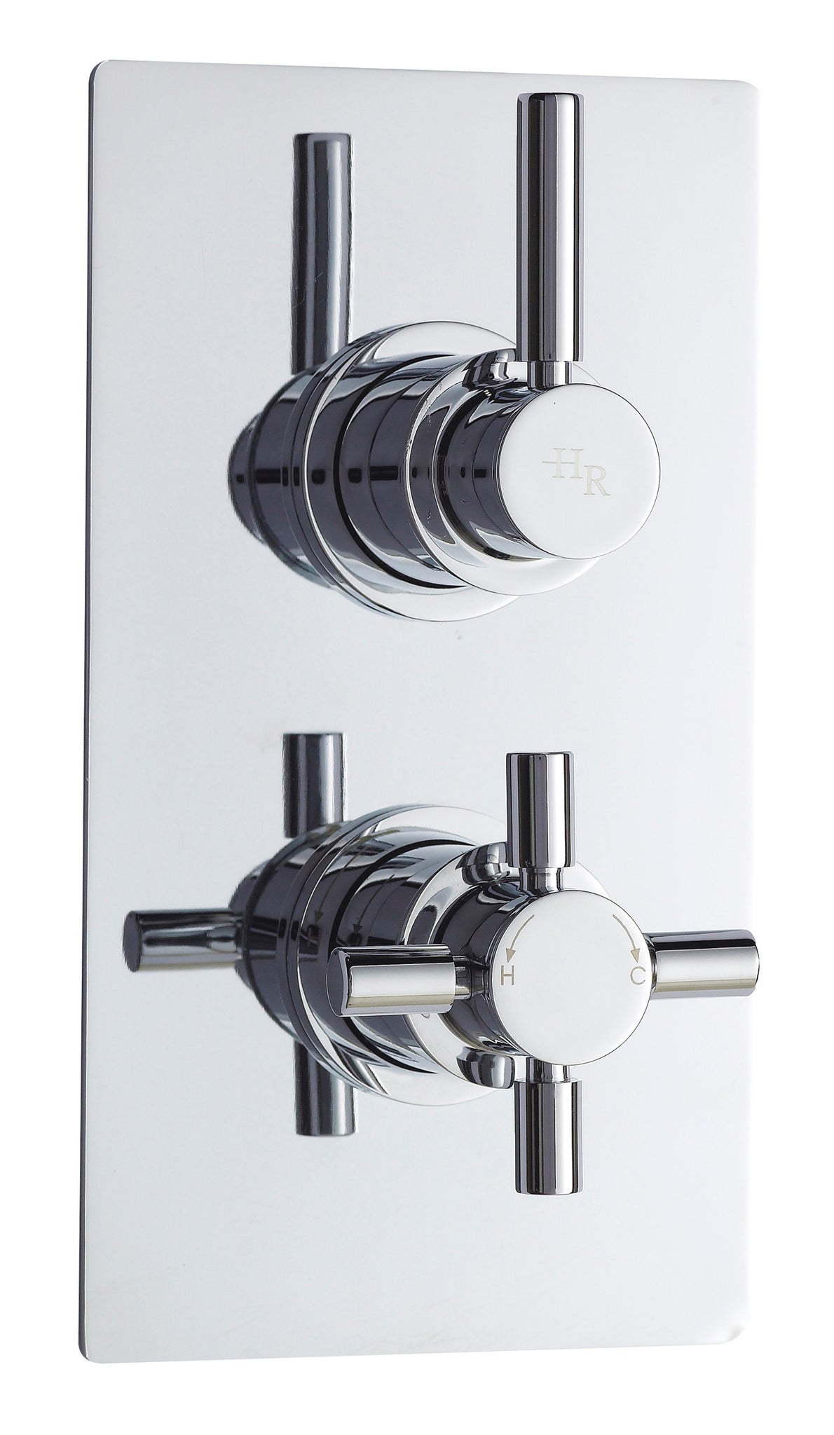 Hudson Reed Twin Thermostatic Shower Valve With Diverter
