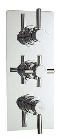 Hudson Reed Triple Thermostatic Shower Valve With Diverter