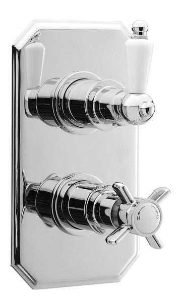 NUIE Twin Thermostatic Shower Valve
