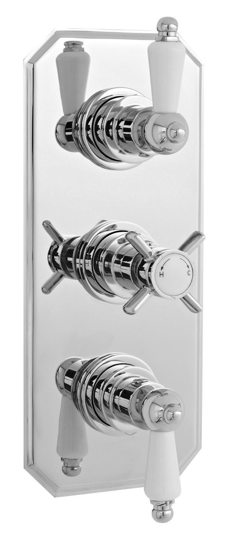 NUIE Triple Thermostatic Shower Valve