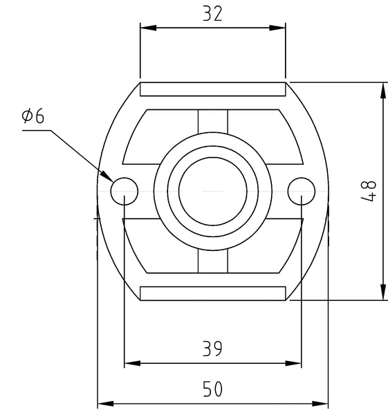 NUIE Fast-Fit Bracket for Bar Thermostats