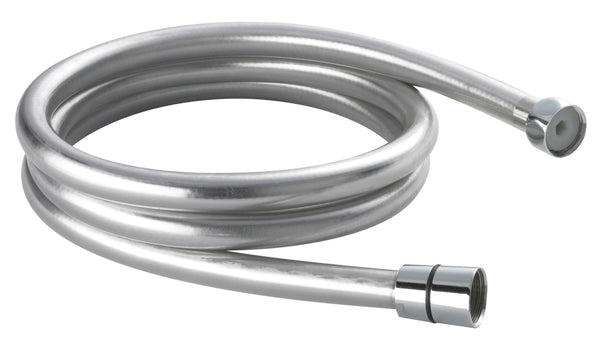 NUIE Smooth Silver Shower Flex