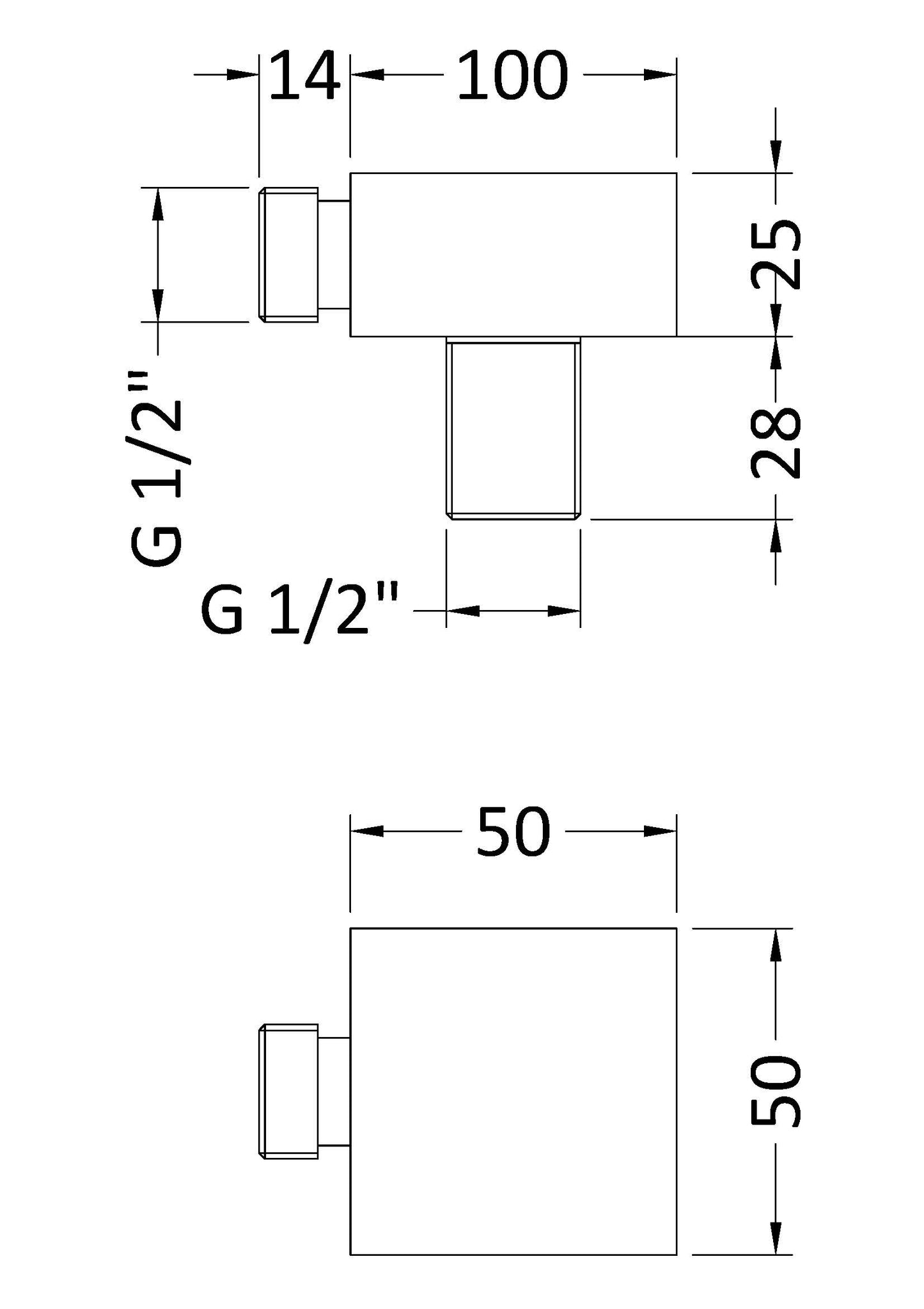 NUIE Outlet Elbow