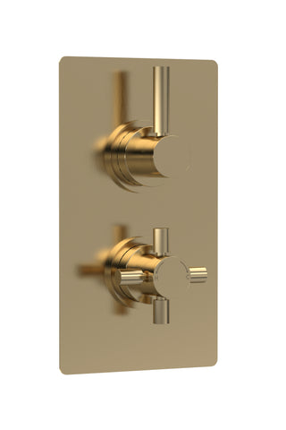 Hudson Reed Twin Thermostatic Shower Valve With Diverter