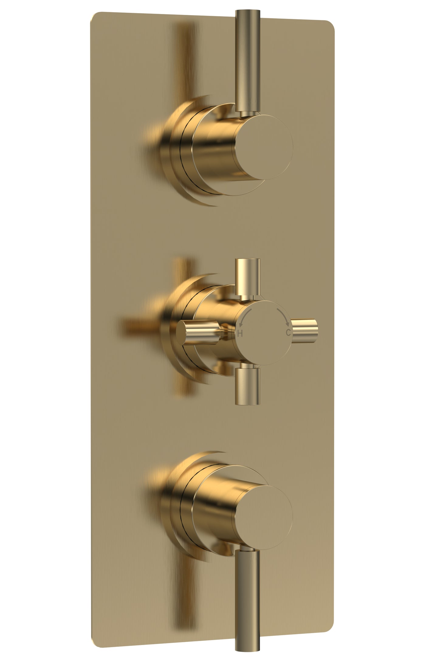 Hudson Reed Triple Thermostatic Shower Valve With Diverter