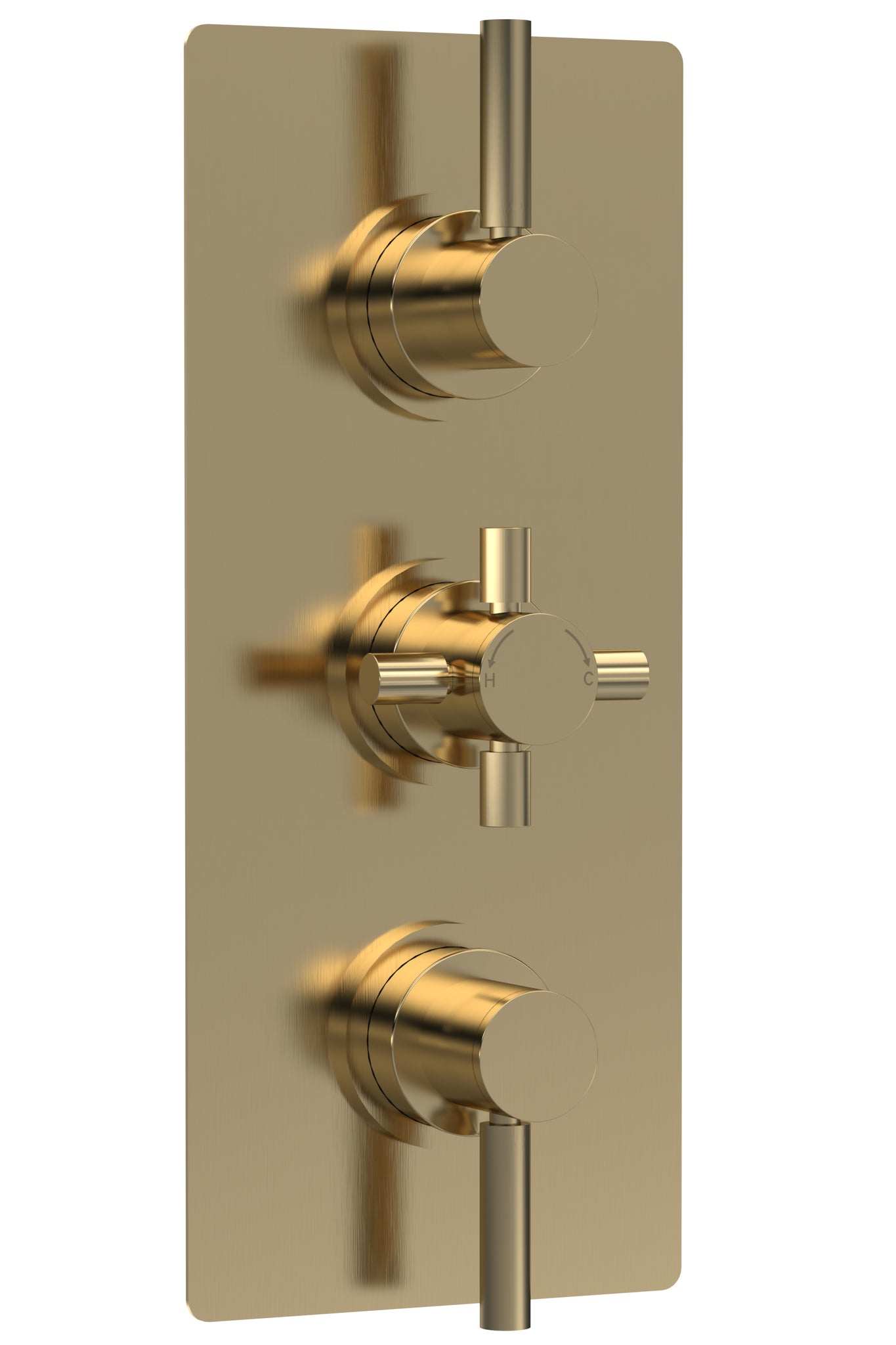 Hudson Reed Triple Thermostatic Shower Valve With Diverter