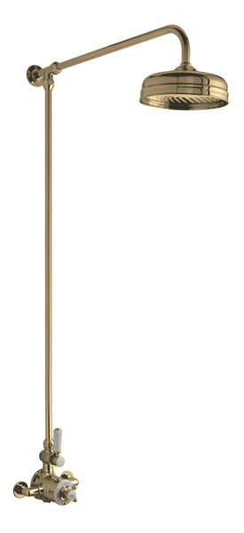 Hudson Reed Wall Mounted Thermostatic Shower Valve & Kit