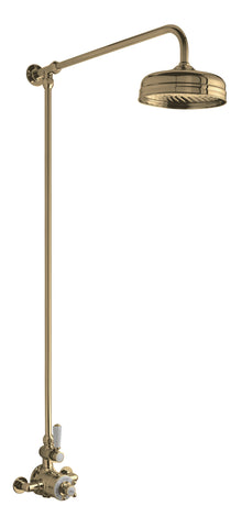 Hudson Reed Wall Mounted Thermostatic Shower Valve & Kit