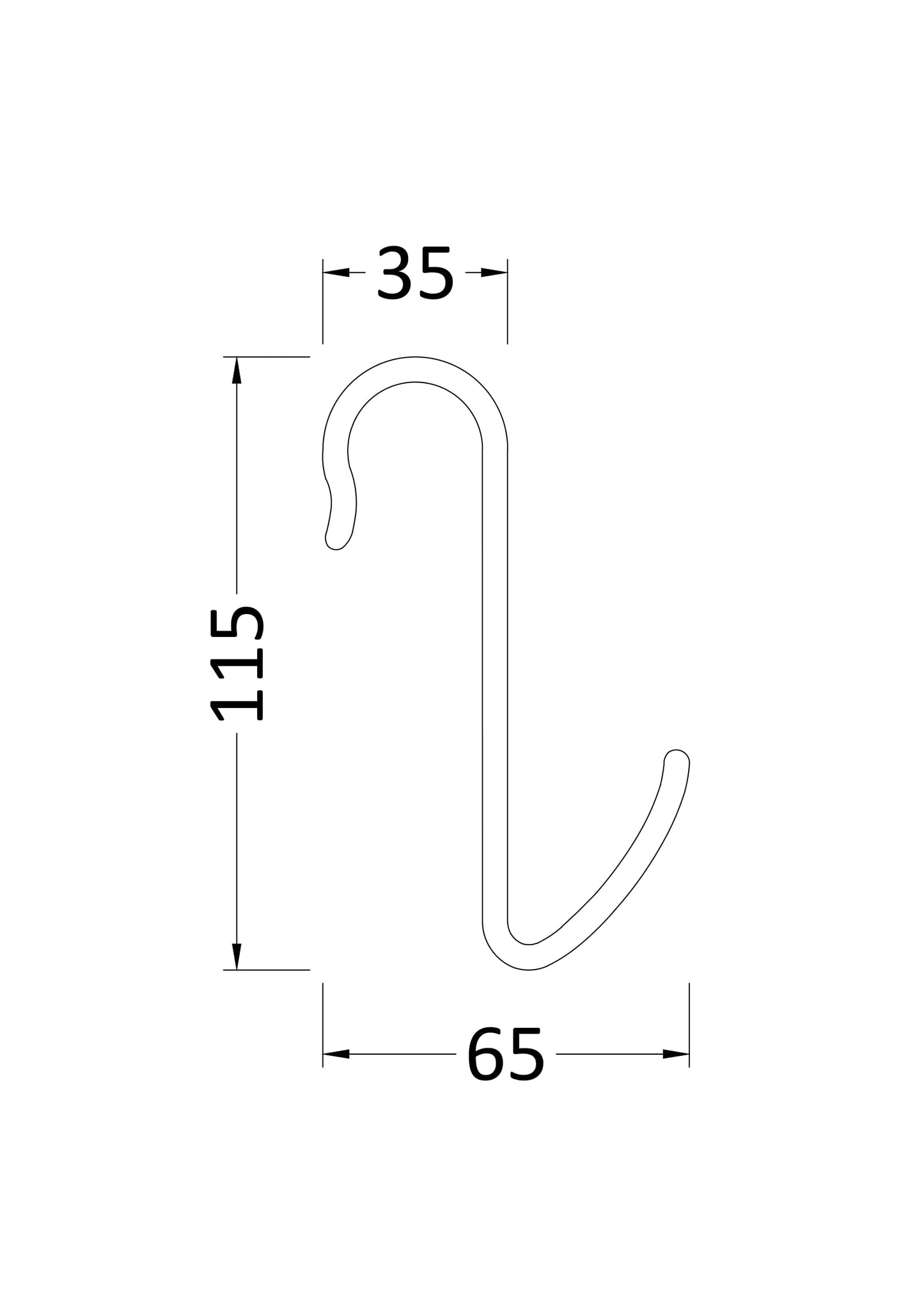 NUIE Radiator Hook