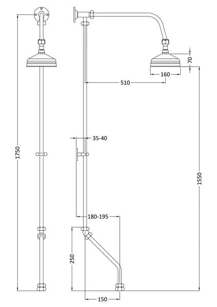 NUIE Rigid Riser Kit