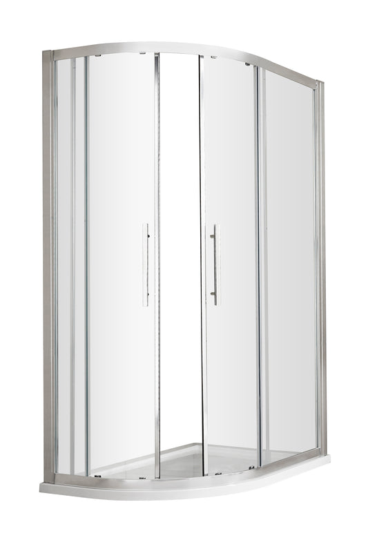 Hudson Reed Apex 1000 x 800mm Offset Quadrant