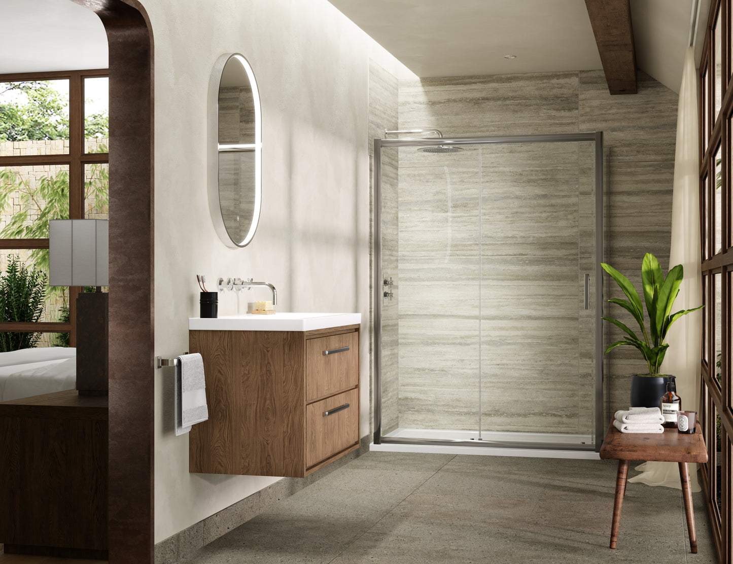 Hudson Reed Pacific 800mm Side Panel