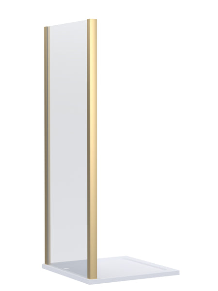NUIE 800mm Side panel - Brushed Brass