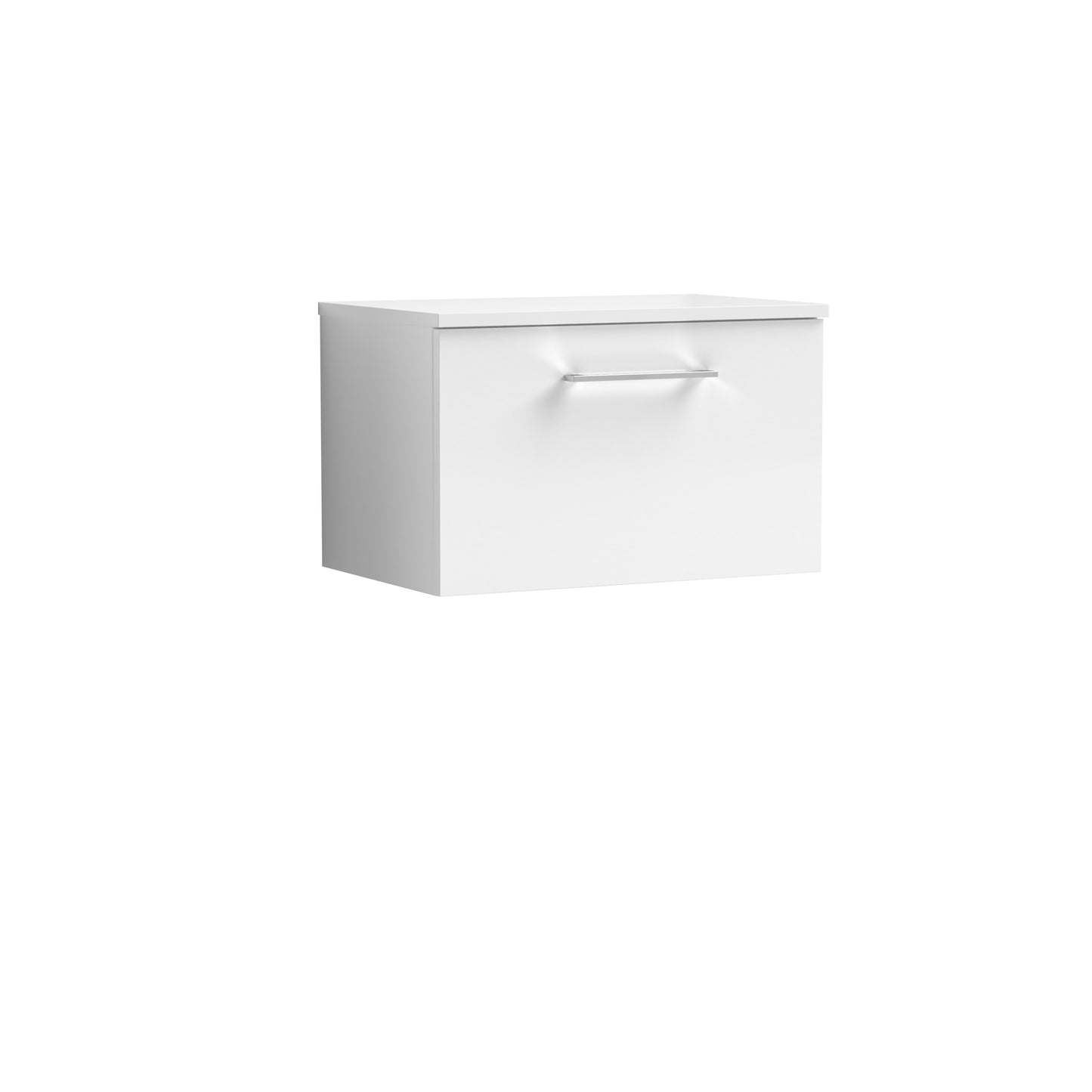 NUIE 600mm Wall Hung 1 Drawer Vanity & Worktop