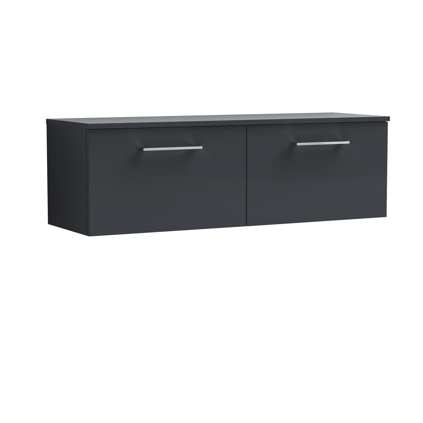 NUIE 1200mm Wall Hung 2 Drawer Vanity & Worktop