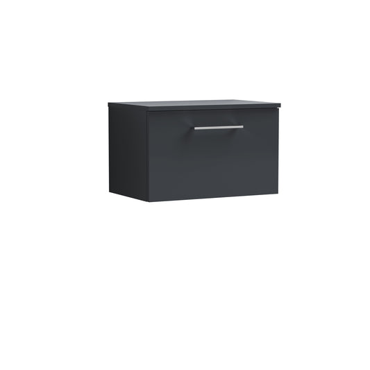 NUIE 600mm Wall Hung 1 Drawer Vanity & Worktop