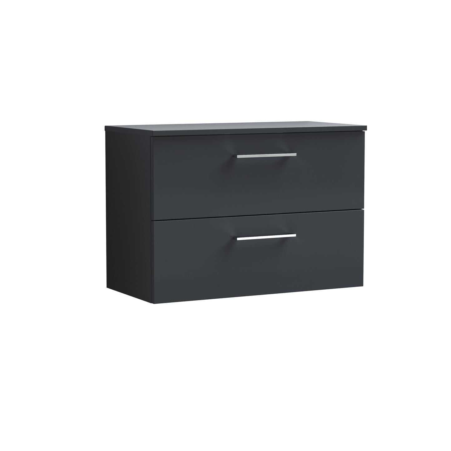 NUIE 800mm Wall Hung 2 Drawer Vanity & Worktop