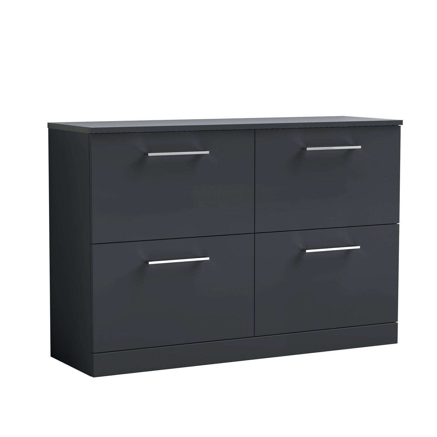 NUIE 1200mm Floor Standing 4 Drawer Vanity & Worktop