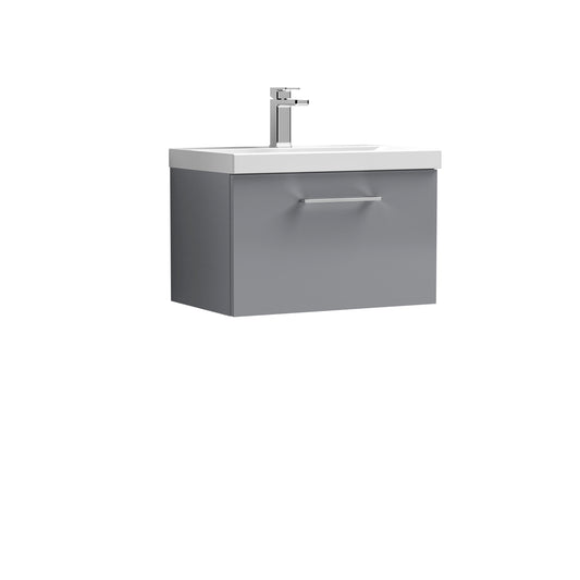 NUIE 600mm Wall Hung 1 Drawer Vanity & Basin 3