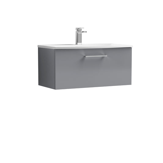 NUIE 800mm Wall Hung 1 Drawer Vanity & Basin 4