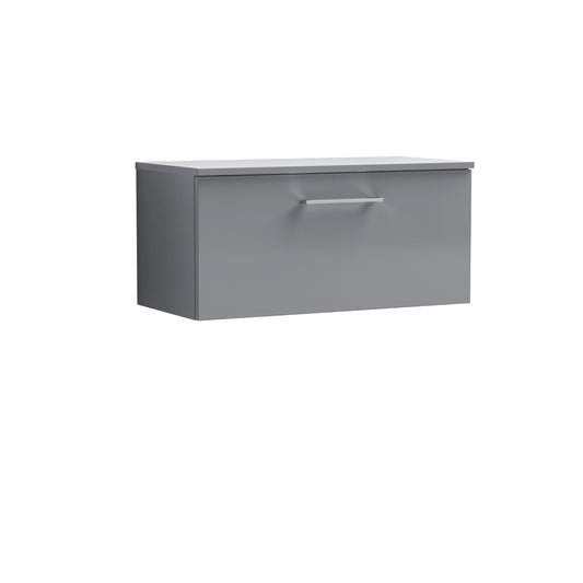 NUIE 800mm Wall Hung 1 Drawer Vanity & Worktop