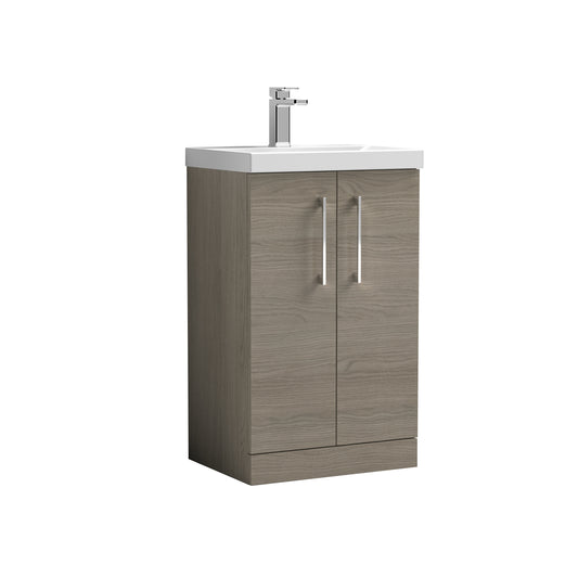 NUIE 500mm Floor Standing 2 Door Vanity & Basin 3