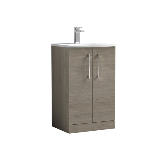 NUIE 500mm Floor Standing 2 Door Vanity & Basin 4