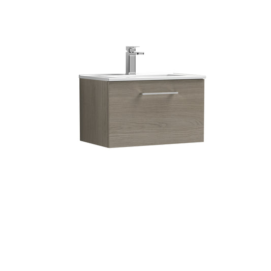 NUIE 600mm Wall Hung 1 Drawer Vanity & Basin 2