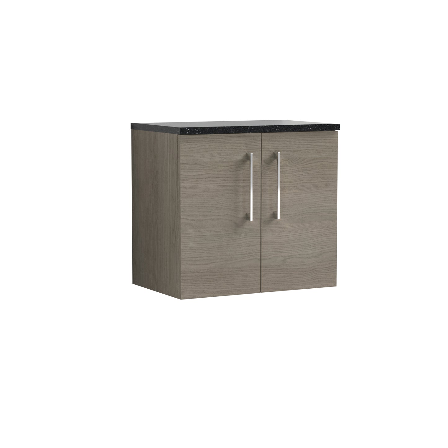 NUIE 600mm Wall Hung 2 Door Vanity & Laminate Top