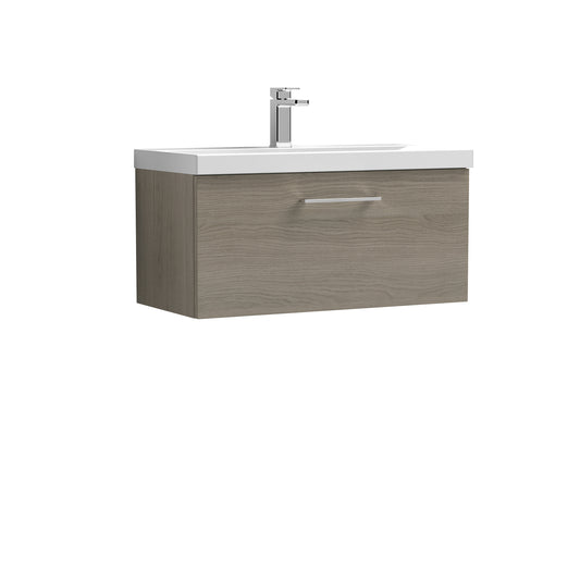 NUIE 800mm Wall Hung 1 Drawer Vanity & Basin 1