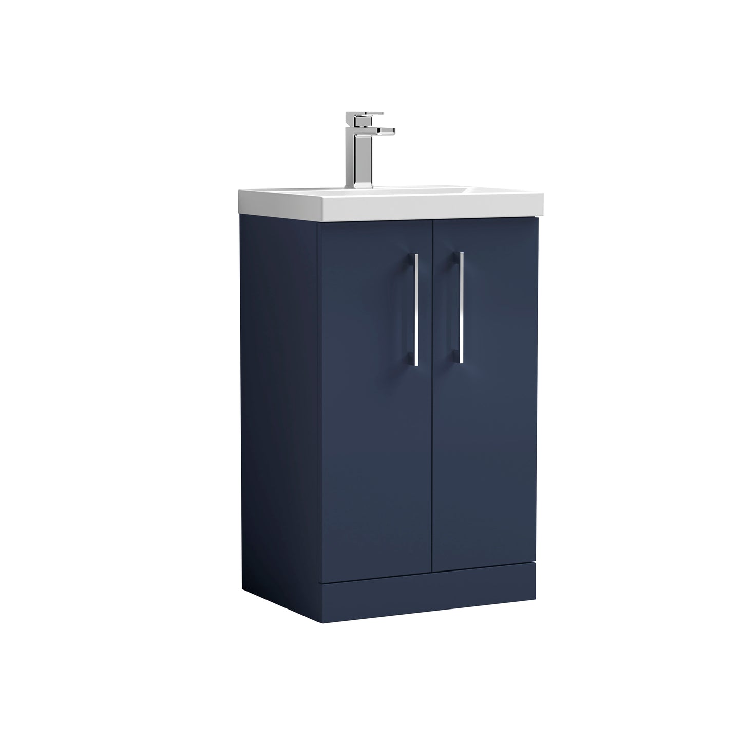 NUIE 500mm Floor Standing 2 Door Vanity & Basin 3