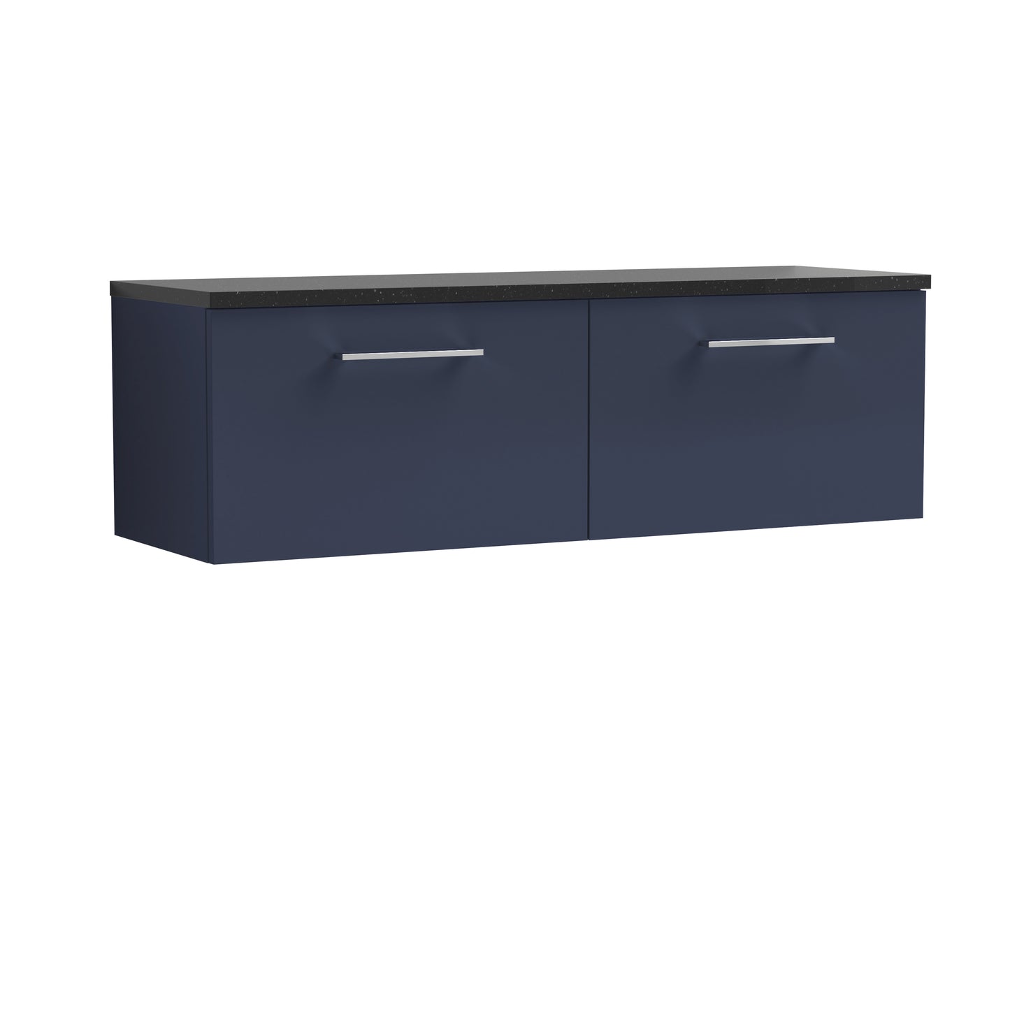 NUIE 1200mm Wall Hung 2-Drawer Vanity & Laminate Worktop