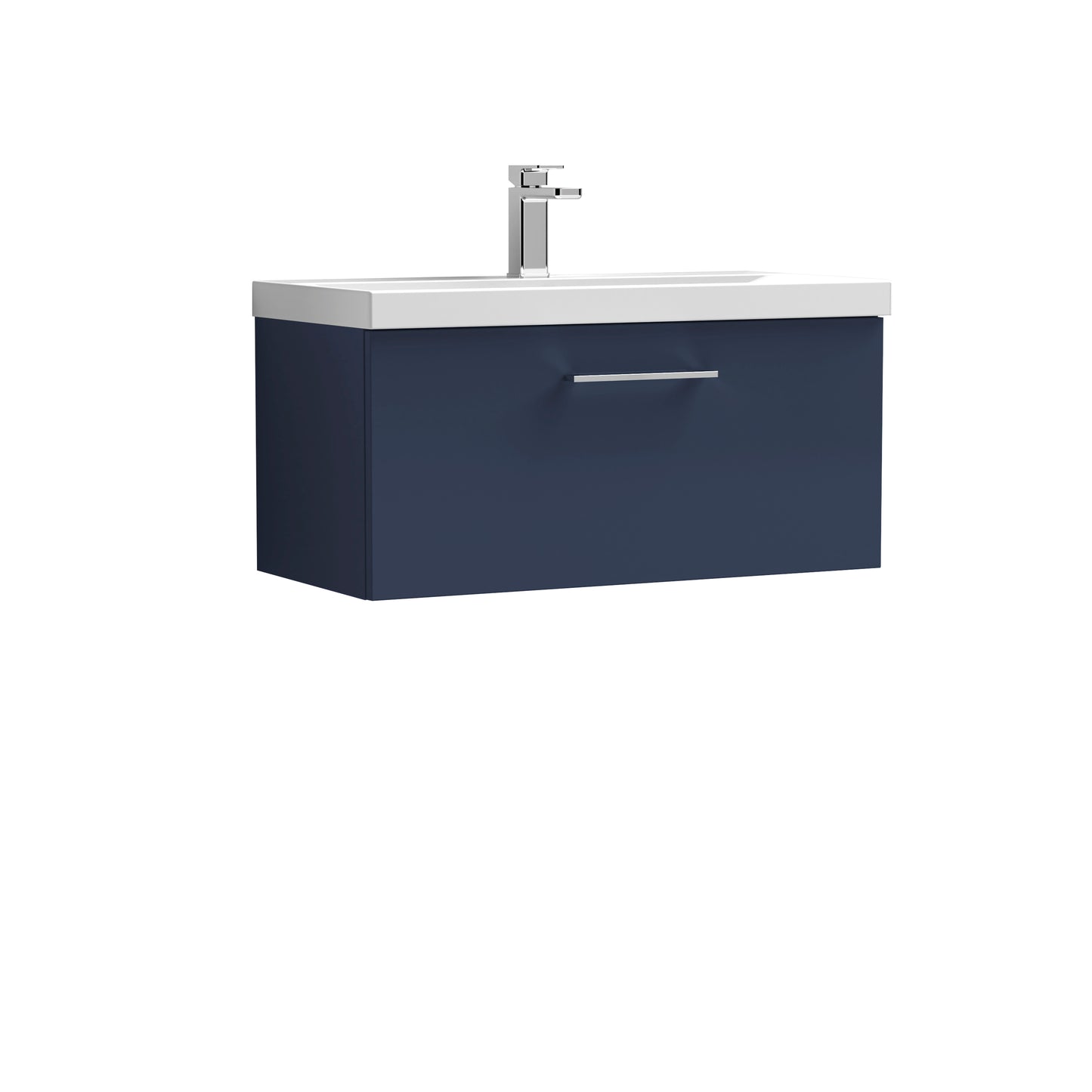 NUIE 800mm Wall Hung 1-Drawer Vanity & Basin 1