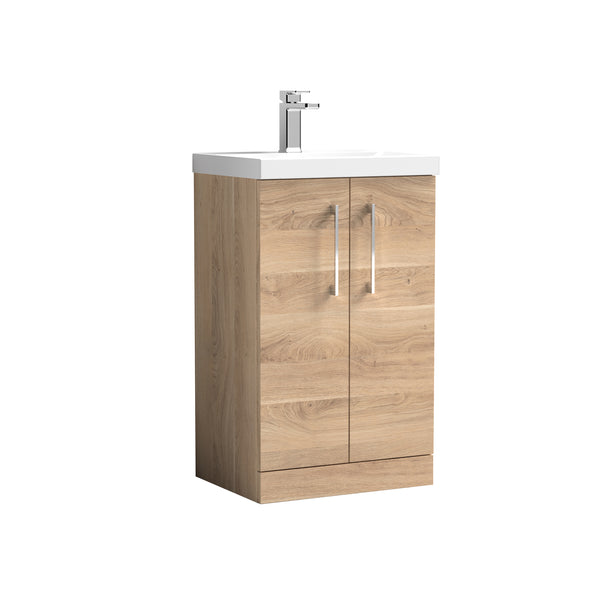 NUIE 500mm Floor Standing 2-Door Vanity & Basin 3