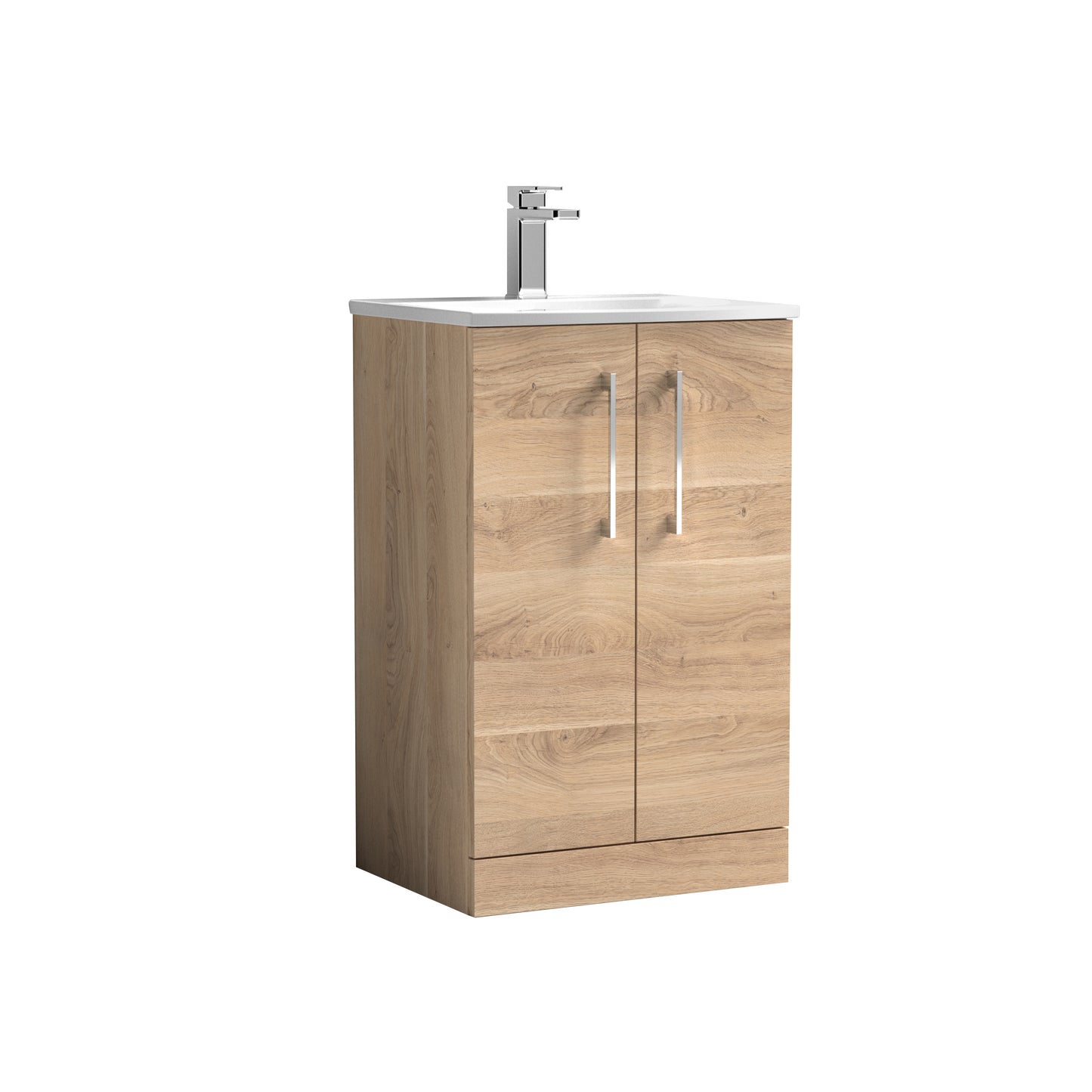 NUIE 500mm Floor Standing 2-Door Vanity & Basin 4