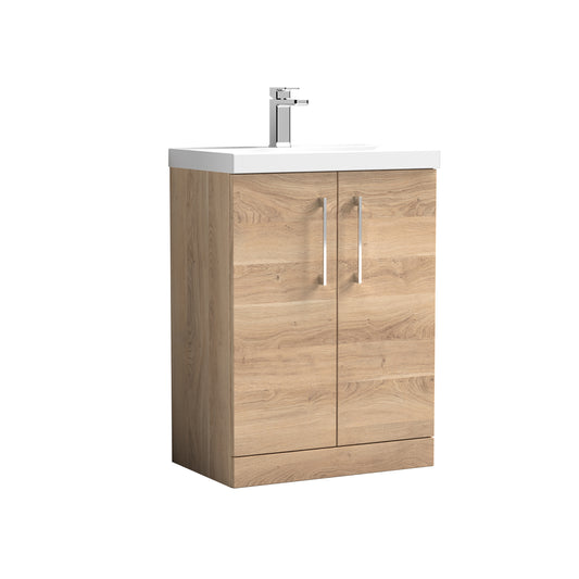 NUIE 600mm Floor Standing 2-Door Vanity & Basin 1