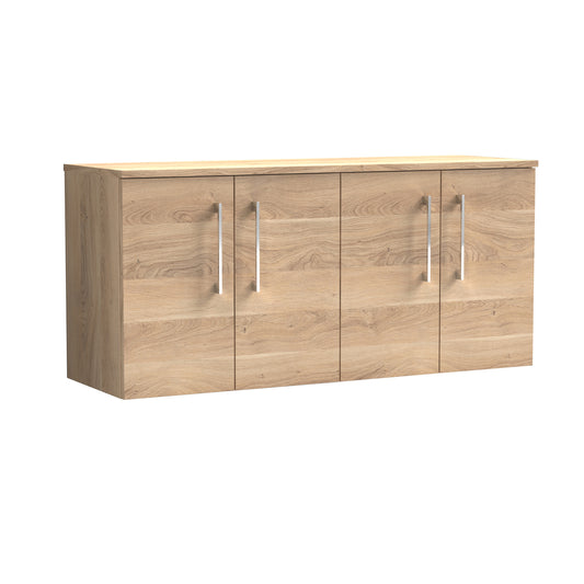 NUIE 1200mm Wall Hung 4-Door Vanity & Worktop