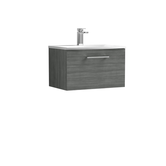 NUIE 600mm Wall Hung 1 Drawer Vanity & Basin 4