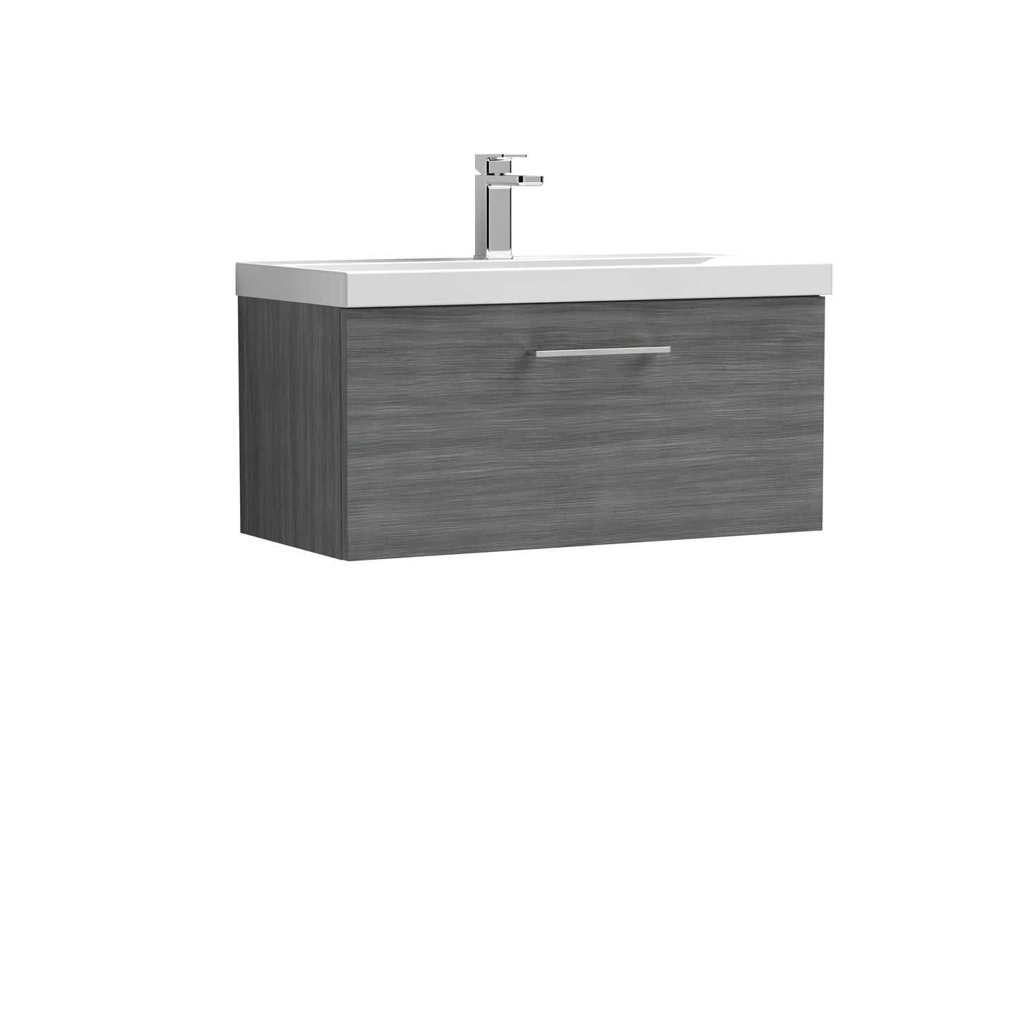 NUIE 800mm Wall Hung 1 Drawer Vanity & Basin 1