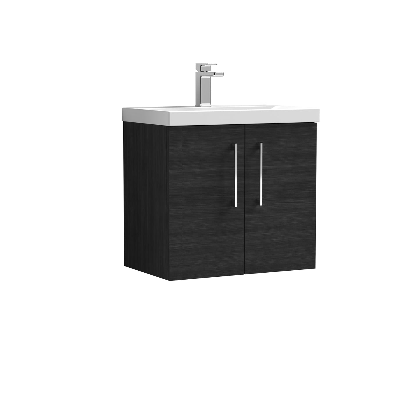 NUIE 600mm Wall Hung 2 Door Vanity & Basin 1