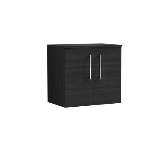 NUIE 600mm Wall Hung 2 Door Vanity & Worktop