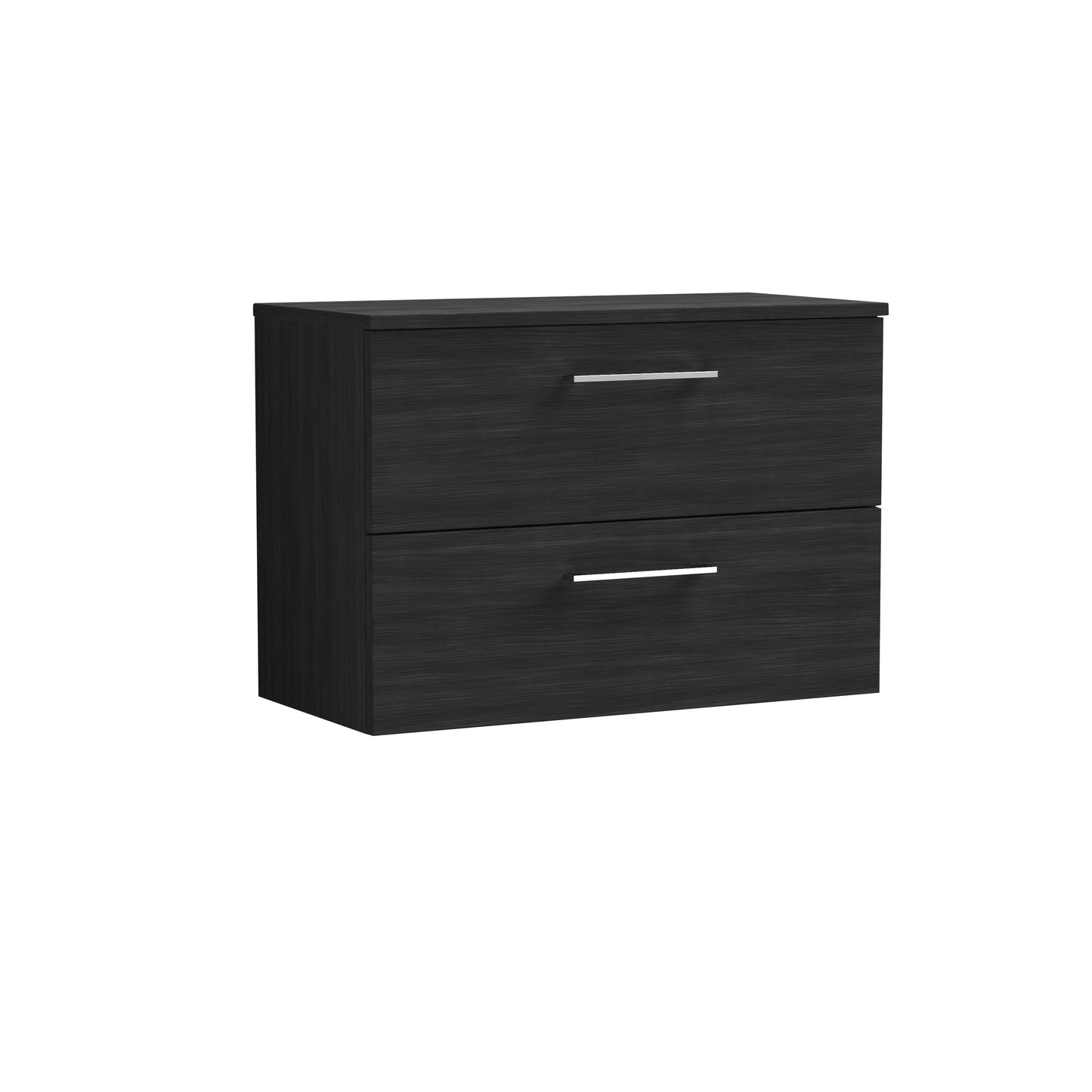 NUIE 800mm Wall Hung 2 Drawer Vanity & Worktop