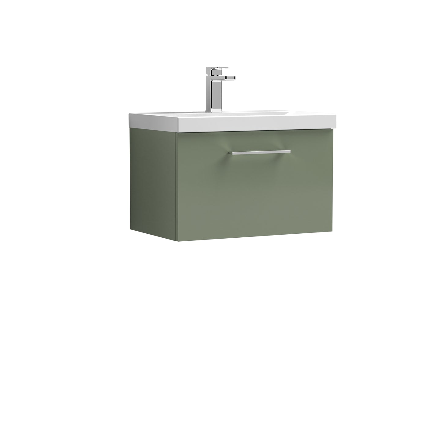 NUIE 600mm Wall Hung 1 Drawer Vanity & Basin 1