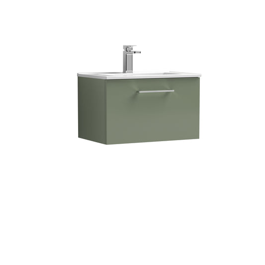 NUIE 600mm Wall Hung 1 Drawer Vanity & Basin 2