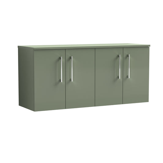 NUIE 1200mm Wall Hung 4 Door Vanity & Worktop
